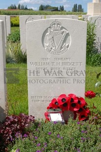 SPANBROEKMOLEN BRITISH CEMETERY - BRIDGETT, WILLIAM T. H.